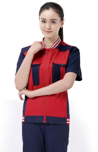 夏裝工作服現貨批發