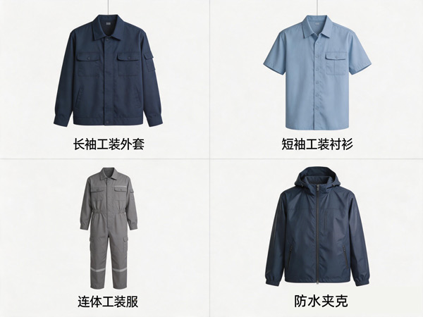 制造業工廠工作服怎么選？我們給上百家工廠做過，這幾款較常用